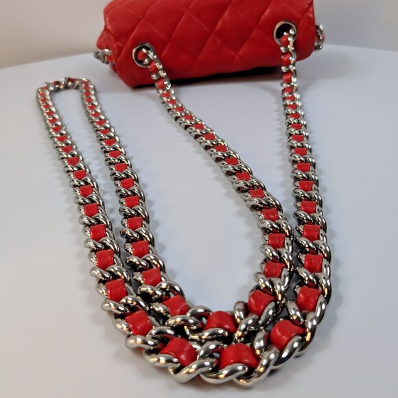 Chanel Rare Red Chain Around Mini Bag - Picture 13 of 13